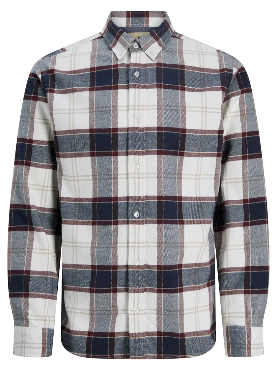 Jack&Jones Blubarkley Flannel X-Max Skjorte, , L* Skjorter