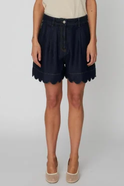 Stella Nova Blue Denim Shorts, , 38*Dame Shorts
