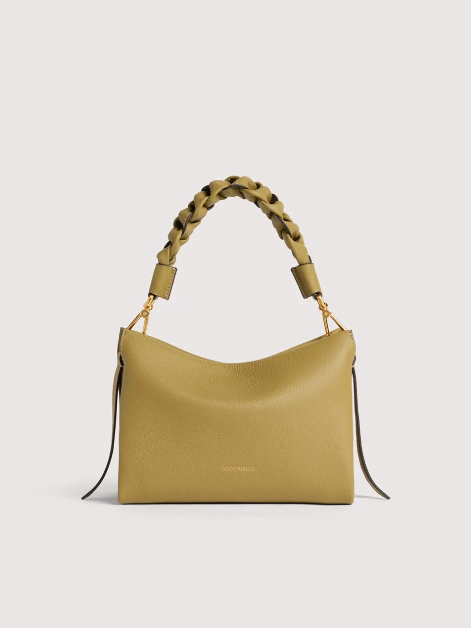 Discount Coccinelle Boheme Small Håndtaske, Seagrass/Sandshell