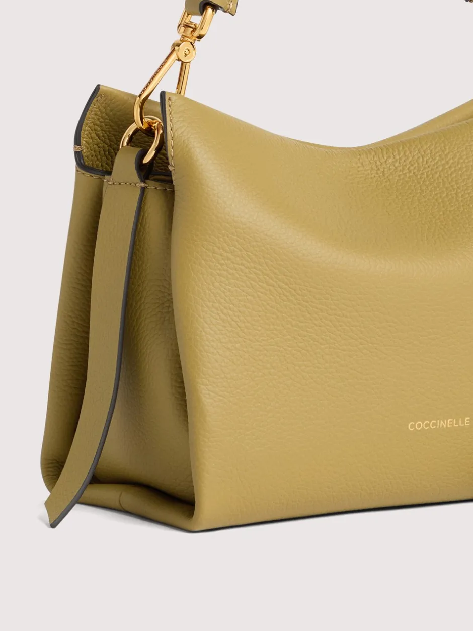 Discount Coccinelle Boheme Small Håndtaske, Seagrass/Sandshell