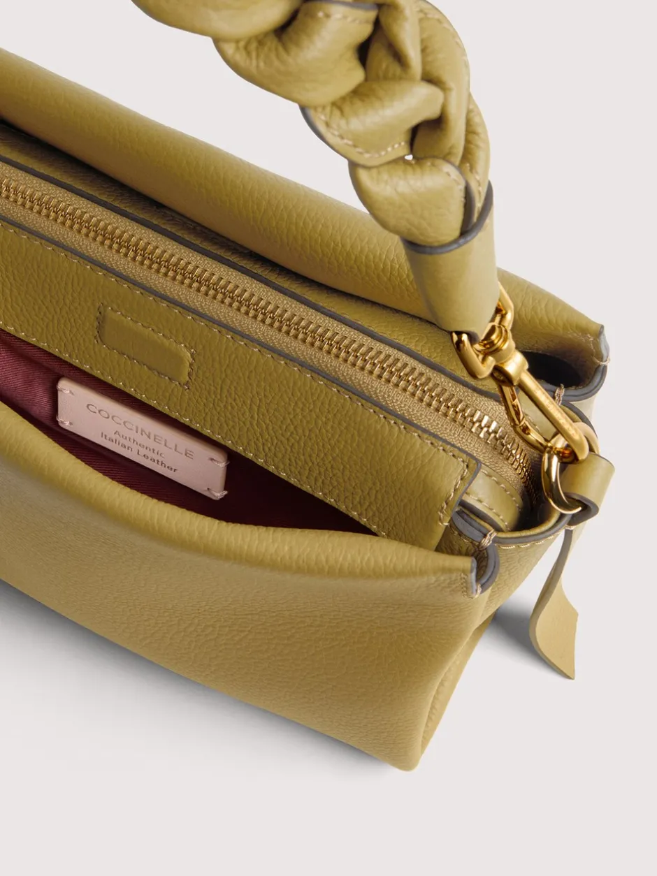Discount Coccinelle Boheme Small Håndtaske, Seagrass/Sandshell