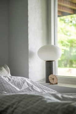 Online Hemverk Bord- & Vægur, , Ø12 cm Light Oak/Black