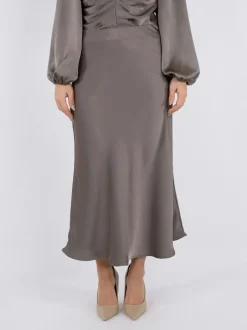 Clearance Neo Noir Bovary Nederdel, , 36 Warm Grey