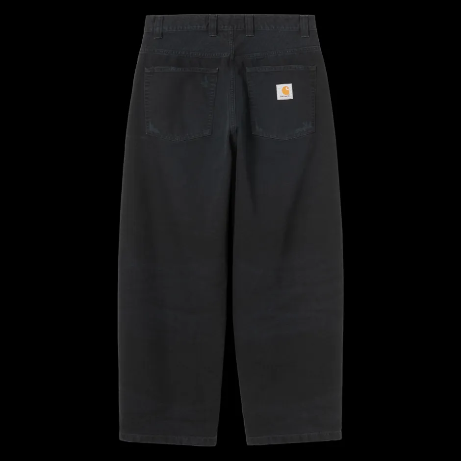 Discount Carhartt WIP Brandon Bukser, , S Black (Grind Wash)