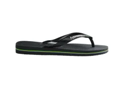 Sale Havaianas Brazil Logo Sandaler, , 29/30 Black/Black