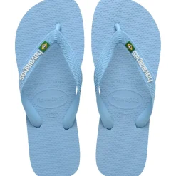 Outlet Havaianas Brazil Logo Sandaler, , 37/38 Blue Lavender/White