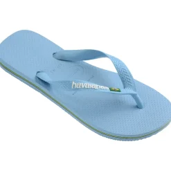 Outlet Havaianas Brazil Logo Sandaler, , 37/38 Blue Lavender/White