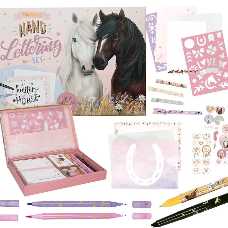 Miss Melody Brevpapir Box*Børn Kreativ Leg