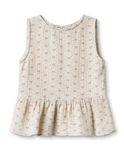Hot Fliink Bridget Top, , 104 cm Sandshell AOP