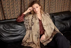 Bella Ballou Brocade Tørklæde,*Dame Halstørklæder & Tørklæder