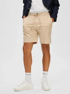 Selected Homme Brody Linen Shorts, , S* Shorts