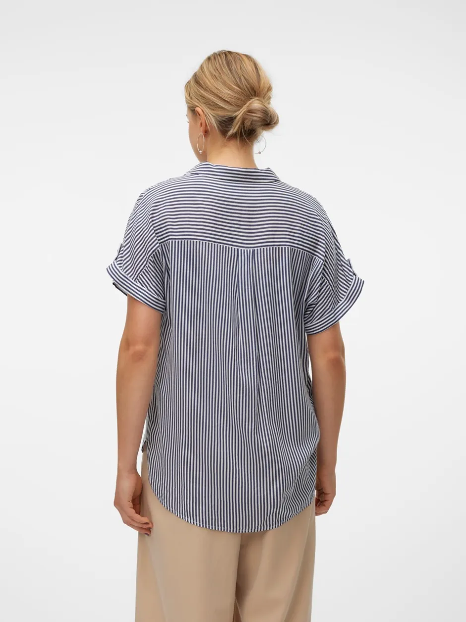 Hot Vero Moda Bumby Skjorte, , L India Ink