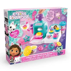Gabby’S Dollhouse Cakey Cat's Køkken-Modellervoks Sæt