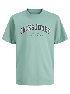 Jack & Jones Junior Caleb Varsitu O-Neck T-shirt, , 140 cm*Børn T-Shirts & Toppe
