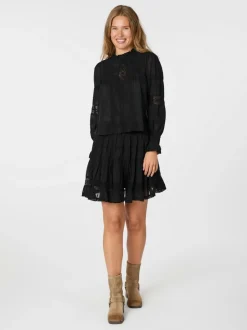 Discount Neo Noir Callia S Voile Nederdel, , 36 Black
