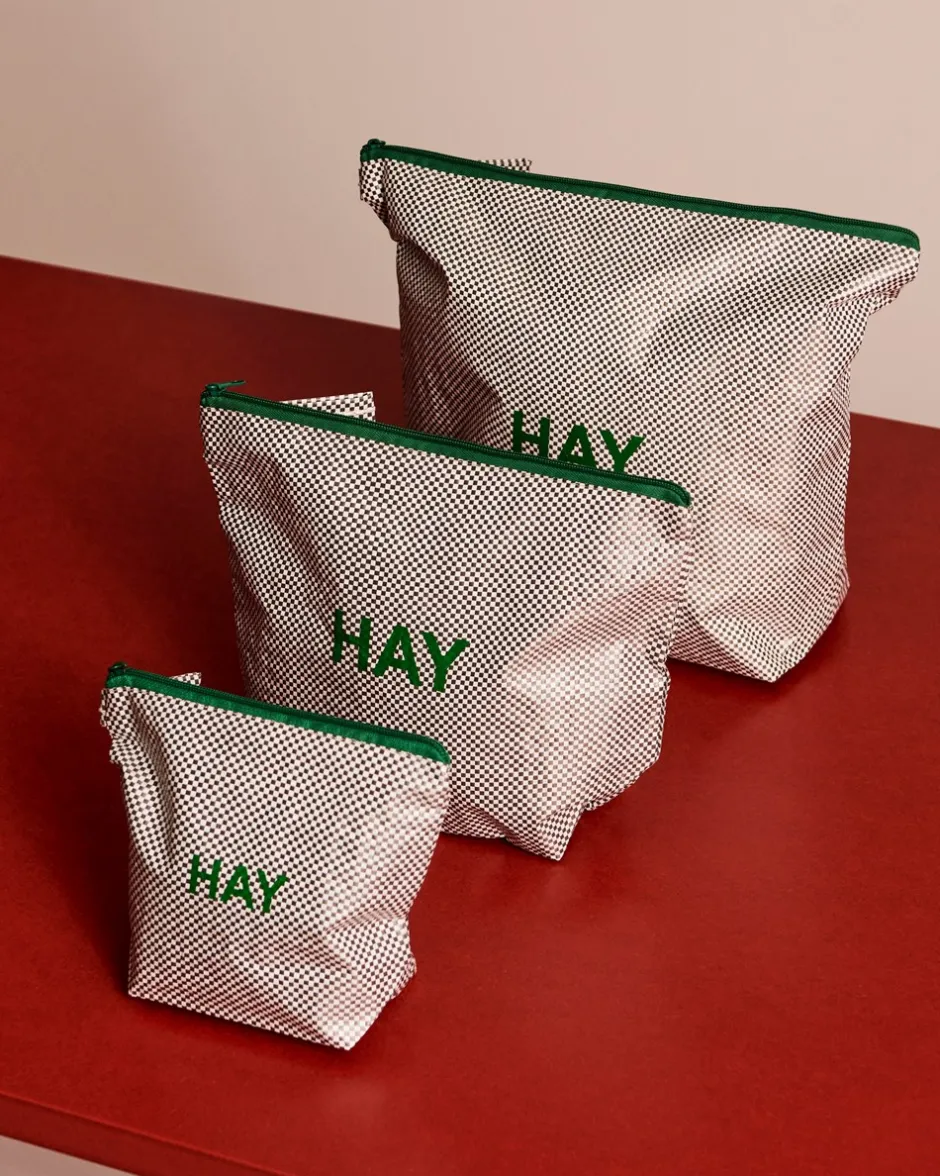 Outlet HAY Candy Mono 3-pak Toilettaske, Grey