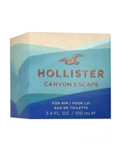 Hollister Canyon Escape Him Eau De Toilette, 100 ml* Skarp Pris