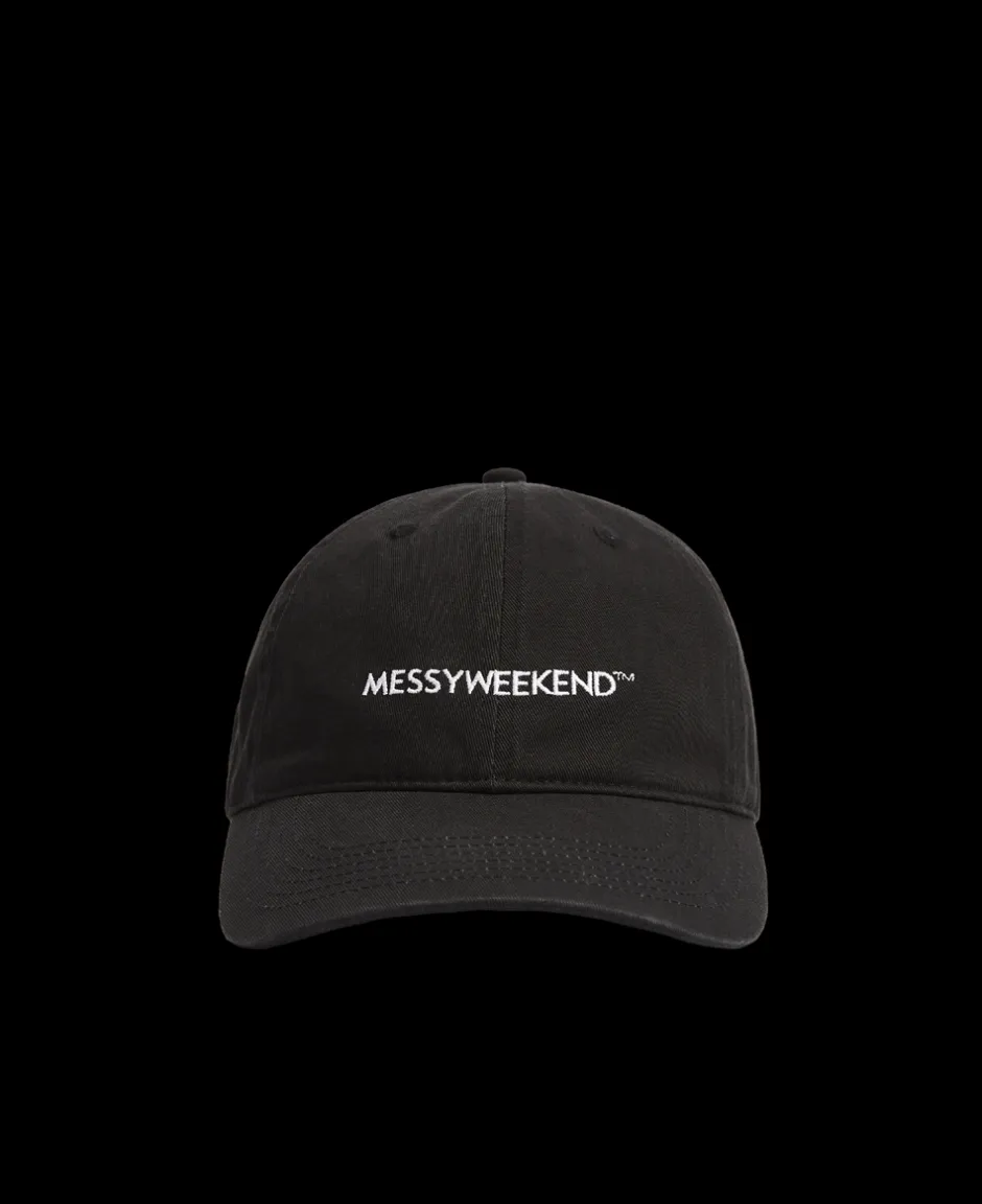 Hot MessyWeekend Cap, , One size Black