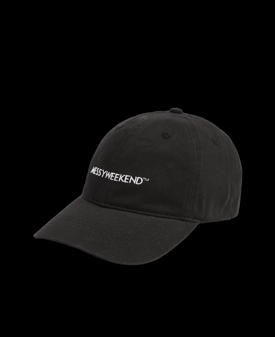 Hot MessyWeekend Cap, , One size Black