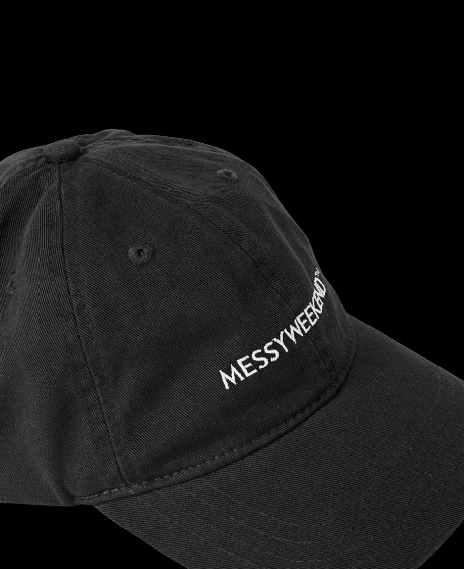 Hot MessyWeekend Cap, , One size Black