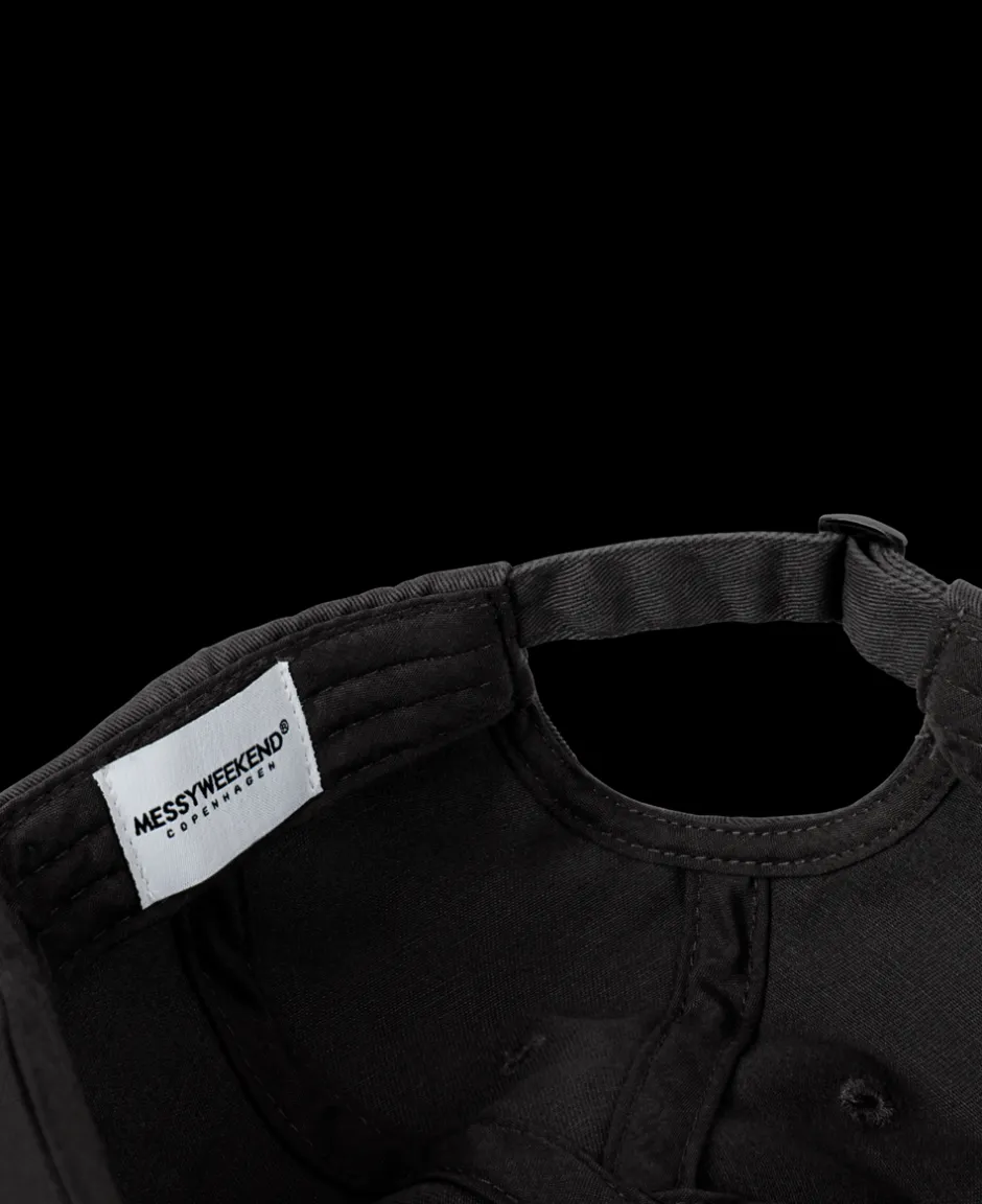 Hot MessyWeekend Cap, , One size Black