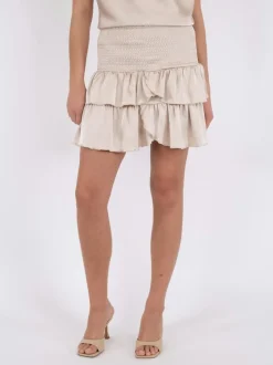 Neo Noir Carin Heavy Sateen Nederdel, , 36*Dame Nederdele