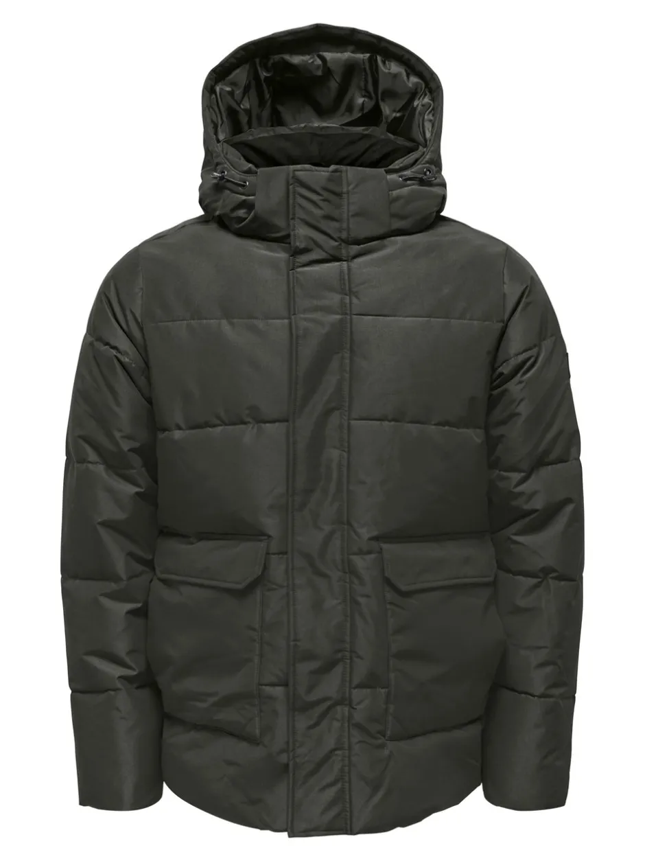 ONLY & Sons Carl Quilted Jakke, , S* Jakker & Frakker