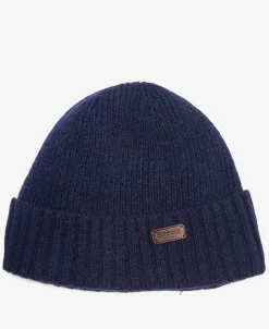 Discount Barbour Carlton Beanie, , One size Navy