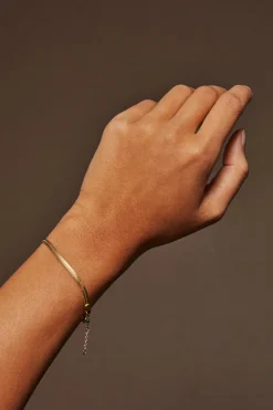 ENAMEL Copenhagen Caroline Armbånd, , 15,5+2 cm Guld