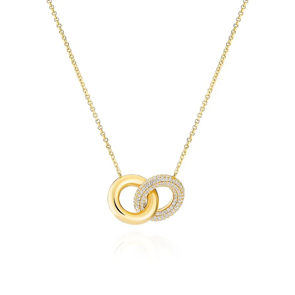 Sif Jakobs Jewellery Carrara Due Piccolo Halskæde, , 45 cm*Dame Halskæder