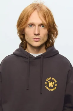 Wood Wood Cass Hættetrøje, , M* Sweatshirts & Trøjer