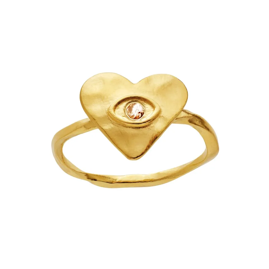 Hot Maanesten Cassia Ring, , 57 Gold Plated