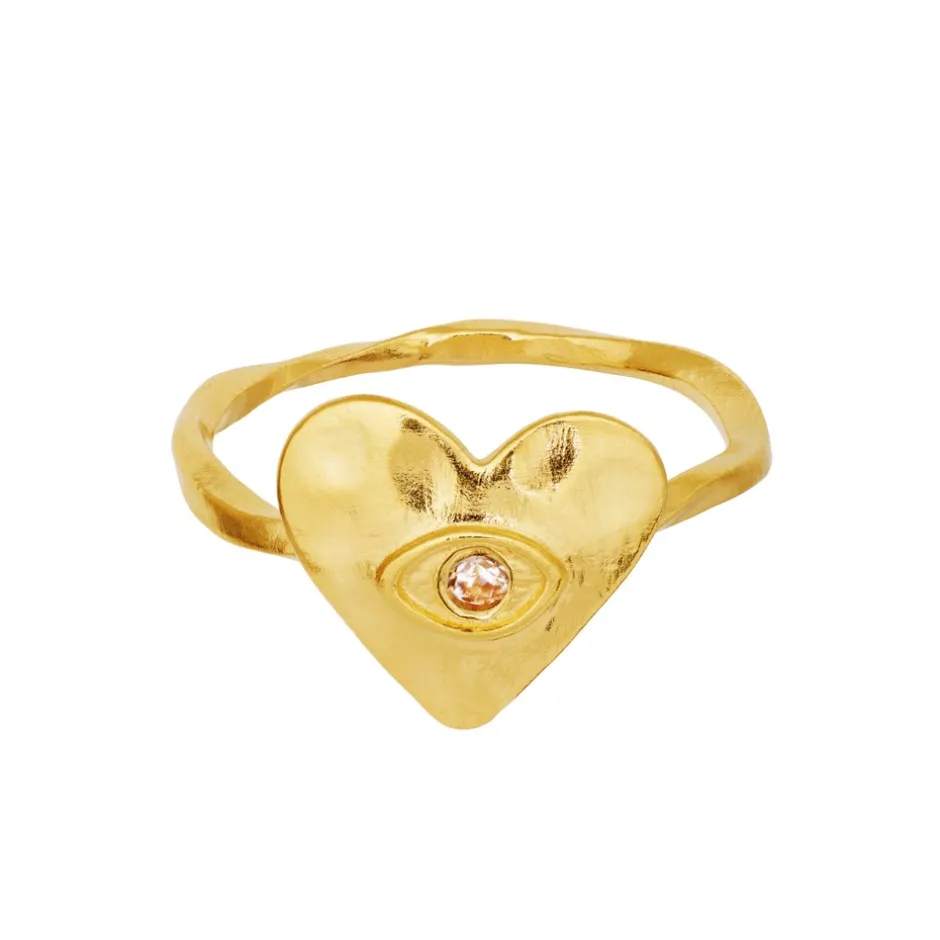Hot Maanesten Cassia Ring, , 57 Gold Plated