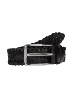 Calvin Klein Casuaæ Braided Leather Bælte, , 85 cm* Bælter