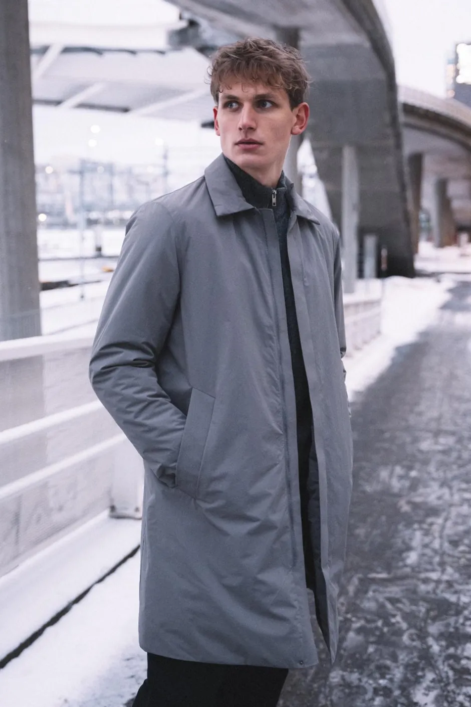 Discount Scandinavian Edition Central Frakke, , XL Cool Grey