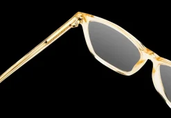 New MessyWeekend Charlie Blue Light Briller, , One size Champagne