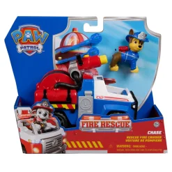 Paw Patrol Chase Fire Rescue Køretøj*Børn Tog, Biler & Skibe