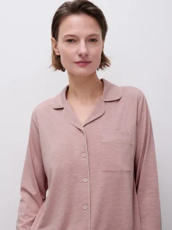 Outlet Femilet Chelsea Nattrøje, , 42 Parchment/Blush
