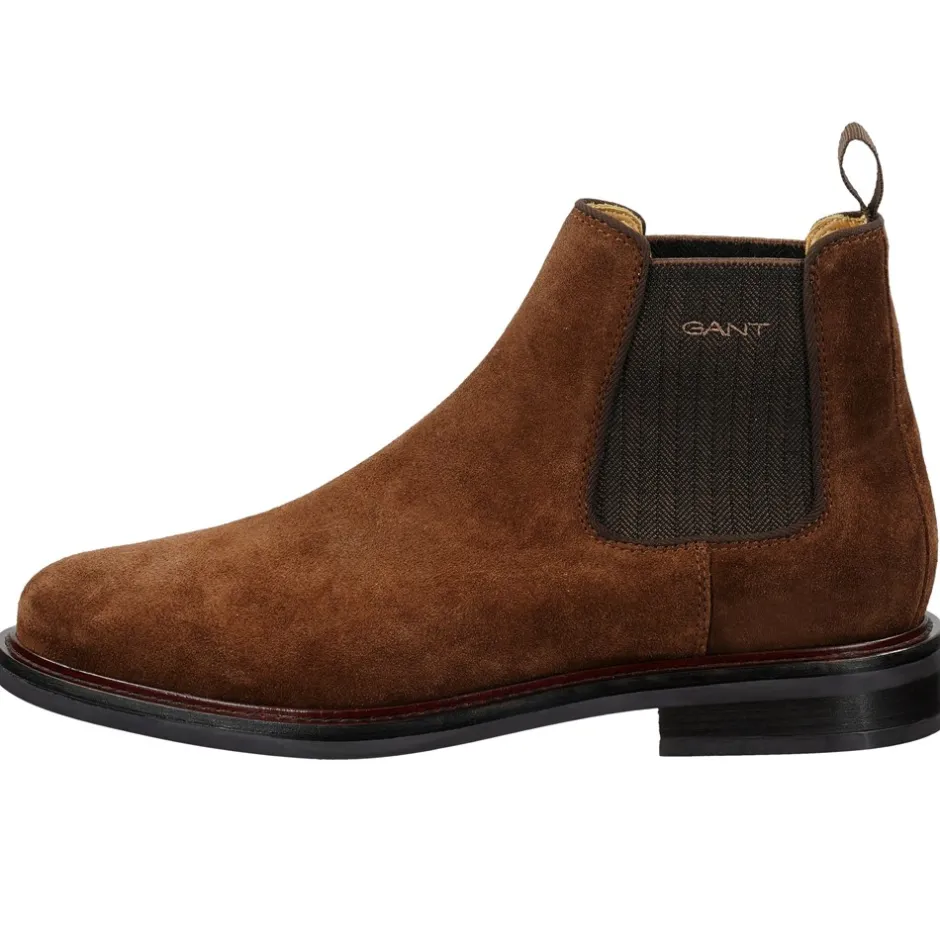 New GANT Chelseastøvler, , 45 Tobacco Brown