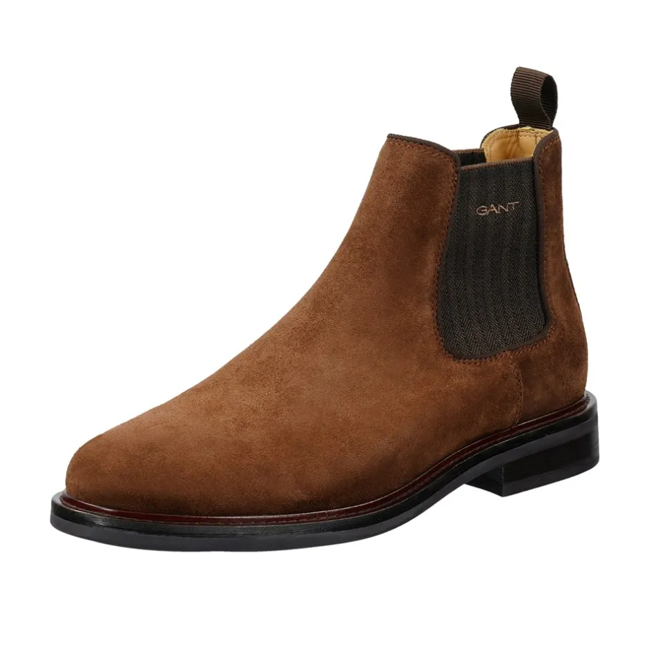 New GANT Chelseastøvler, , 45 Tobacco Brown