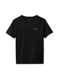 Calvin Klein Chest Logo T-shirt, , 140 cm CK Black