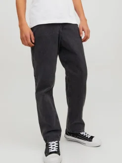 Outlet Jack & Jones Junior Chris Original 823 Jeans, , 164 cm Black Denim