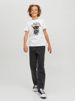 Outlet Jack & Jones Junior Chris Original 823 Jeans, , 164 cm Black Denim