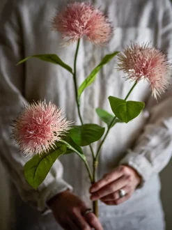 Best Bloomingville Chrysantemum Kunstig Blomst, Rosa