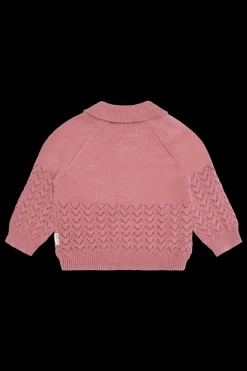 Outlet Hust & Claire Cilja Embroidery Cardigan, , 92 cm Dry Rose
