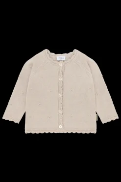 Hust & Claire Cilja Pointelle Cardigan, , 128 cm*Børn Cardigans