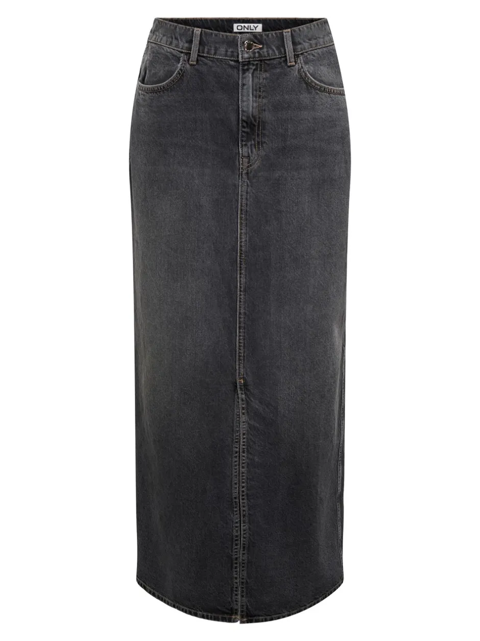 Hot ONLY Cilla Nederdel, , S Washed Denim