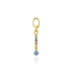 Discount Sif Jakobs Jewellery Circolo Lungo Ørerings Vedhæng, Guld/Multi