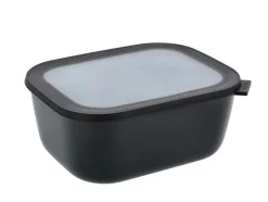 Mepal Cirqula Rektangulær Skål , , 3000 ml Sort