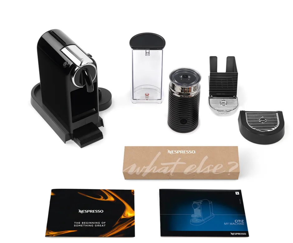 Nespresso Citiz & Milk D123 Kaffemaskine,* Køkken|Køkkenmaskiner